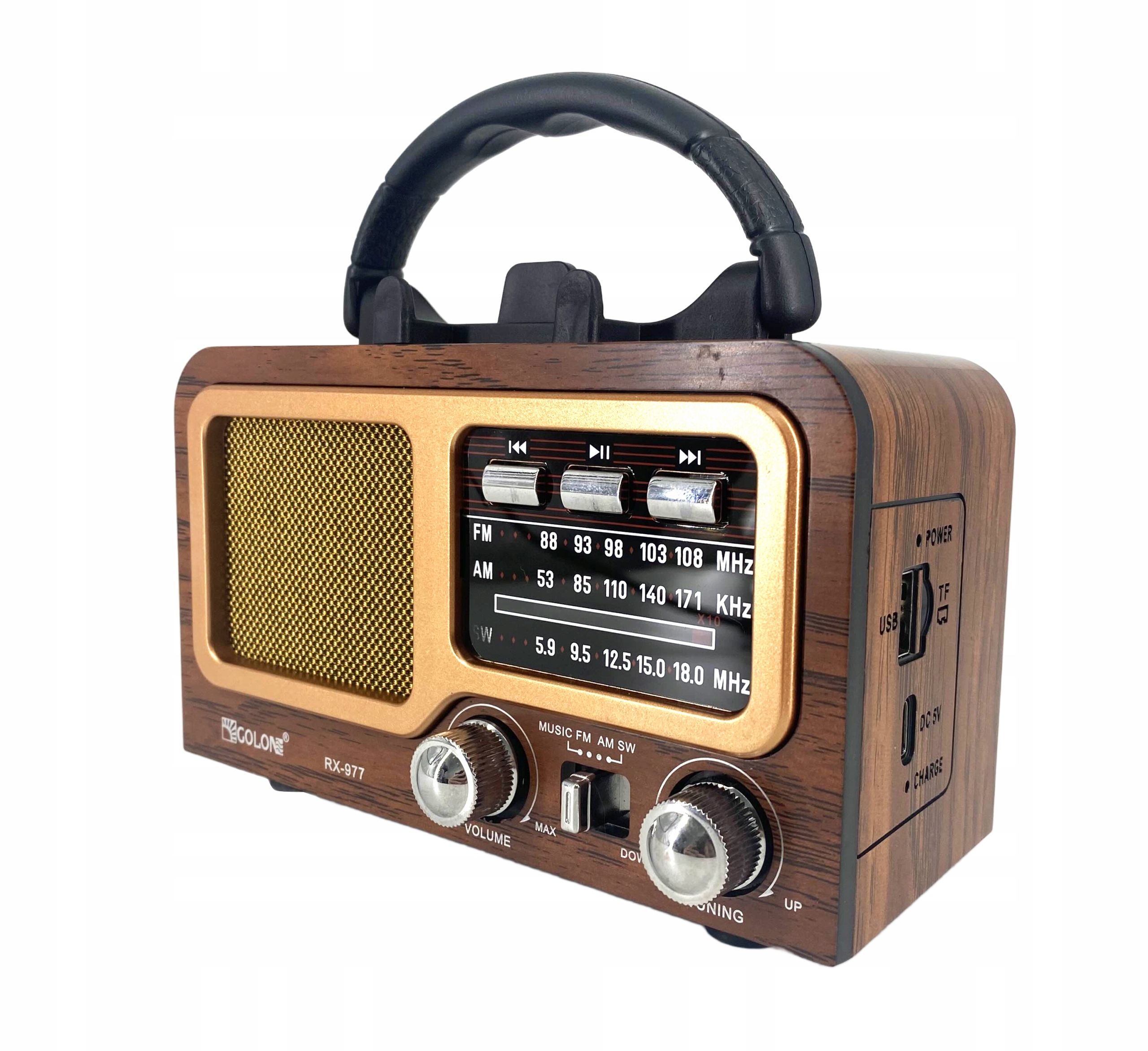  Stilingas retro radijo imtuvas vintage fm am "bluetooth" | baterija + tinklas virtuvės