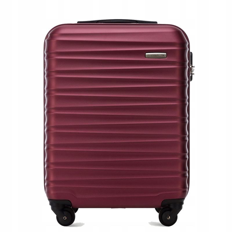  Rankinio bagažo lagaminas abs wittchen groove line 56-3a-311-55 oranžinės spalvos