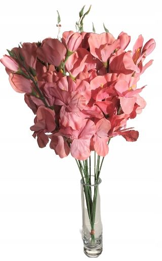  Mieczyk kytice umelé kvety 55cm 12 počítač. purpurový