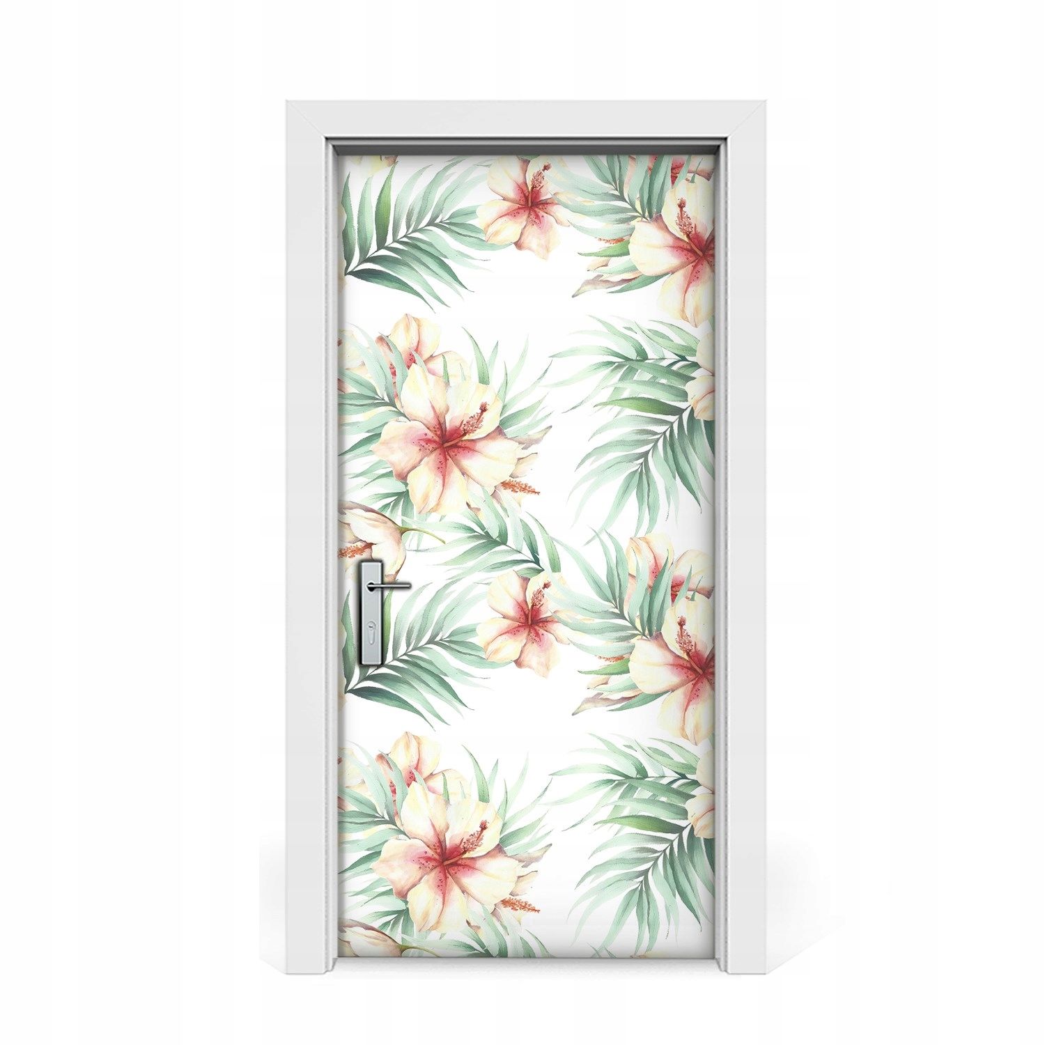  Photo wallpapers on the door banana leaves 95x205