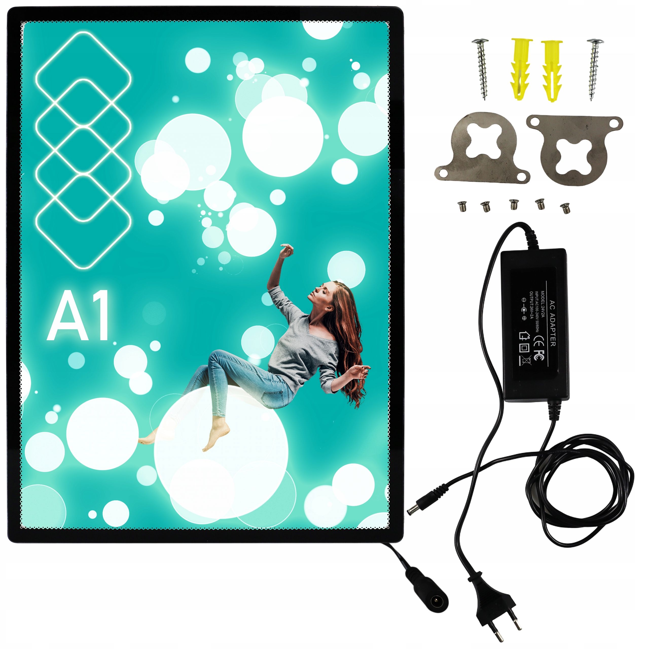  Raami valgustusega b2 raami 50x70 led reklaam plakat led plakat