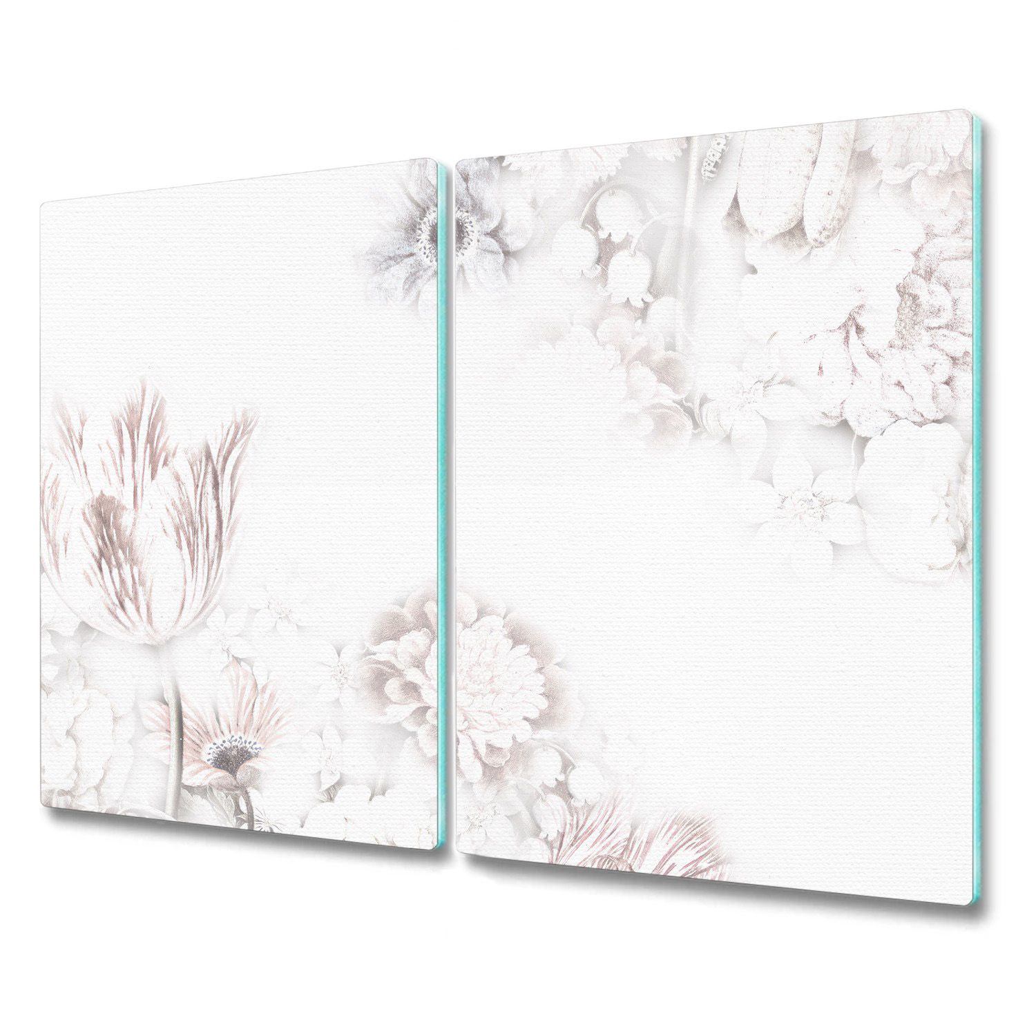  Glāze dēlis virtuvei rozā opuncijas 2x30x52 cm