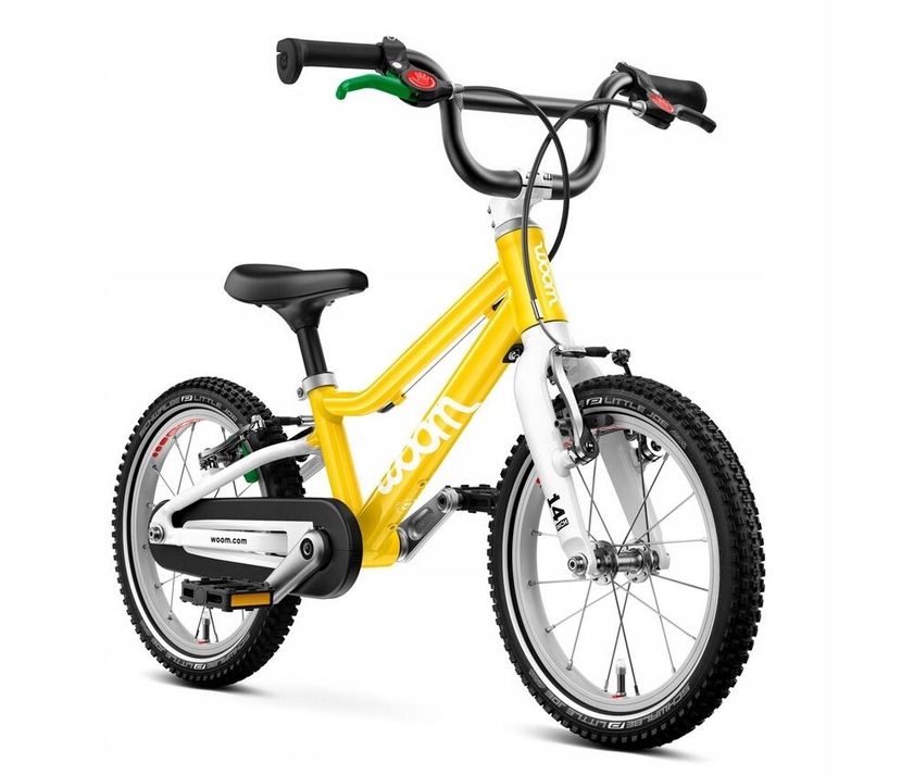  Bicykel woom ísť 2 červený