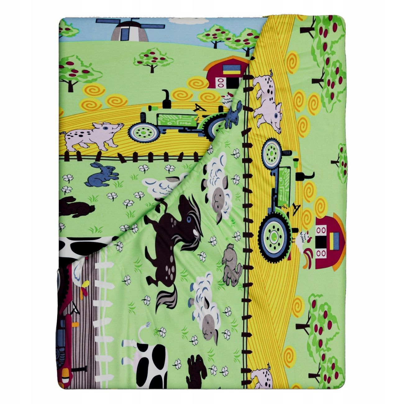  Cotton sheet with an eraser with patterns 120x60 fabric holidays 228sbi