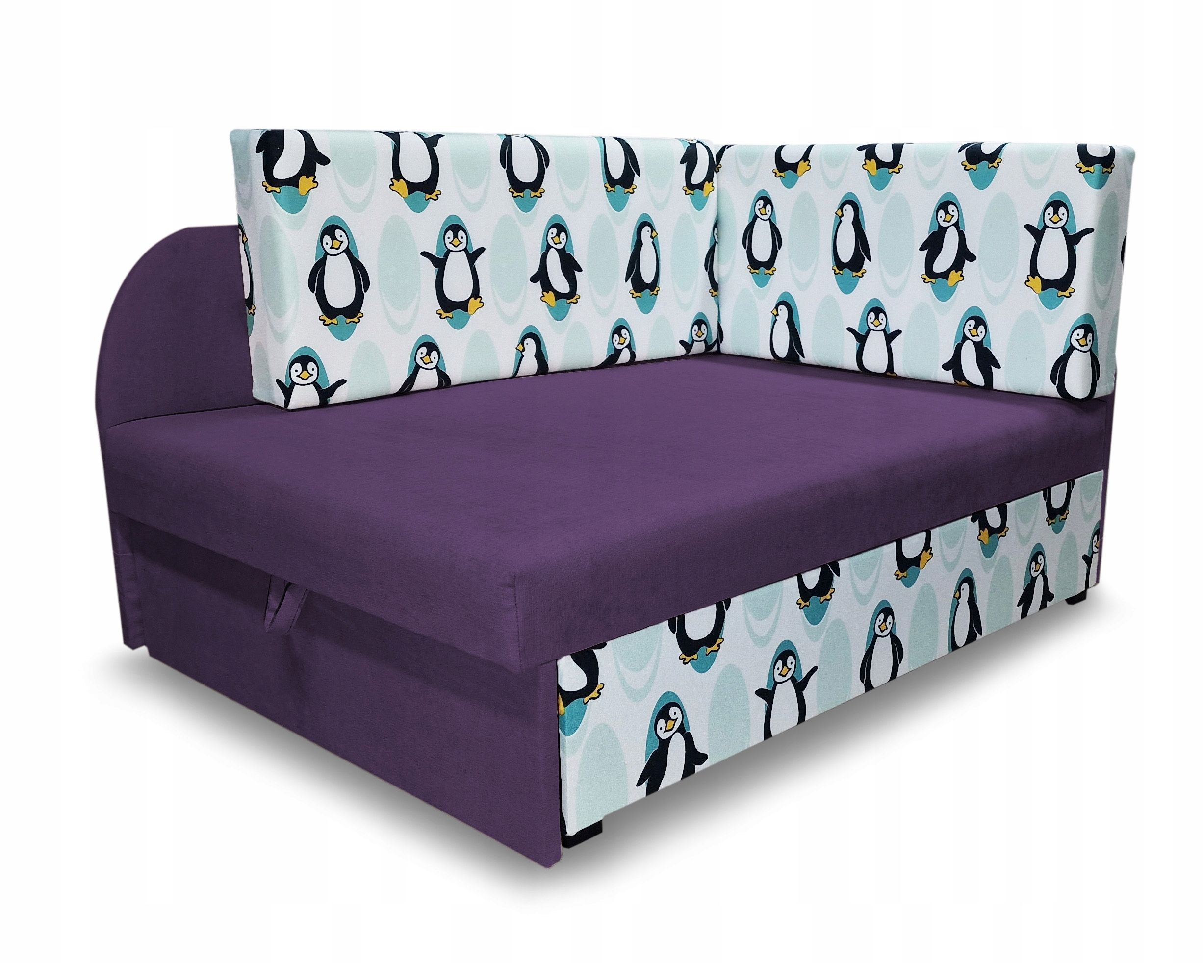  Children&#39;s bed angular - foldable with regulation length, corner winnie the pooh