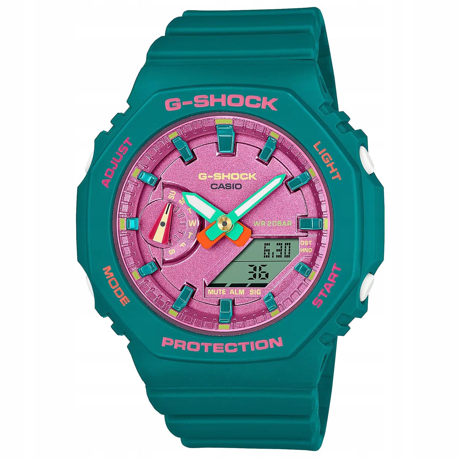  Casio women&#39;s watch gma-s2100ws-7aer