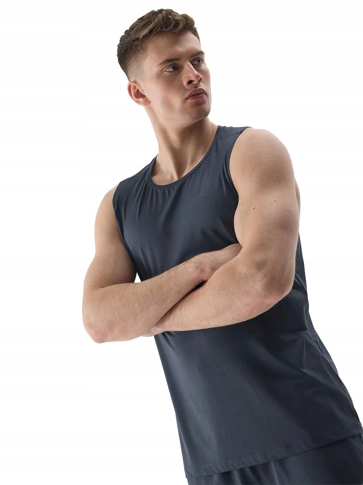  Meeste t-särgid 4f varrukateta t-särk koolitus tank top regular xxl