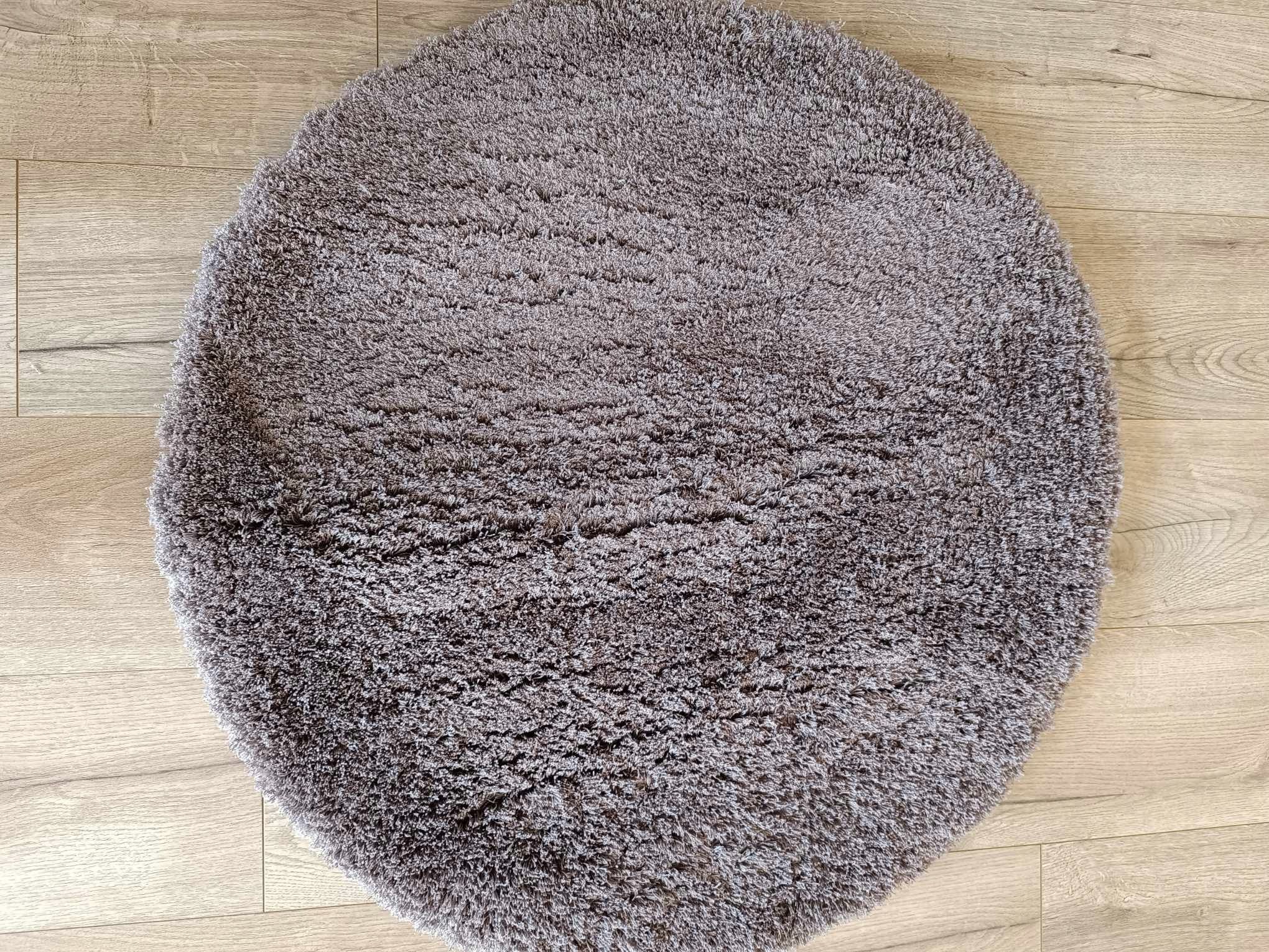  Round carpet for the living room 140cm , soft italian ,green creamy pattern mandala
