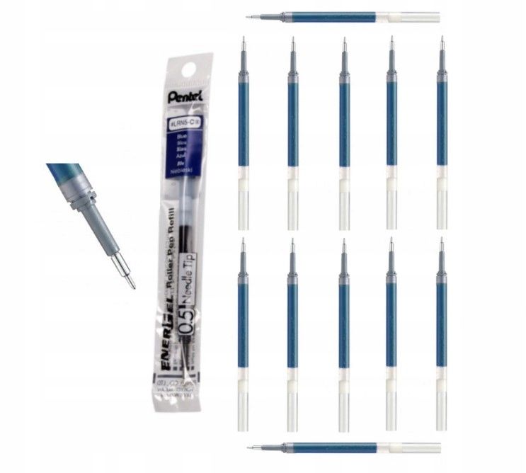  Pentel-mine energel lrn5 blau 0,5 mm 15 pcs. bln75 bln115 bln105