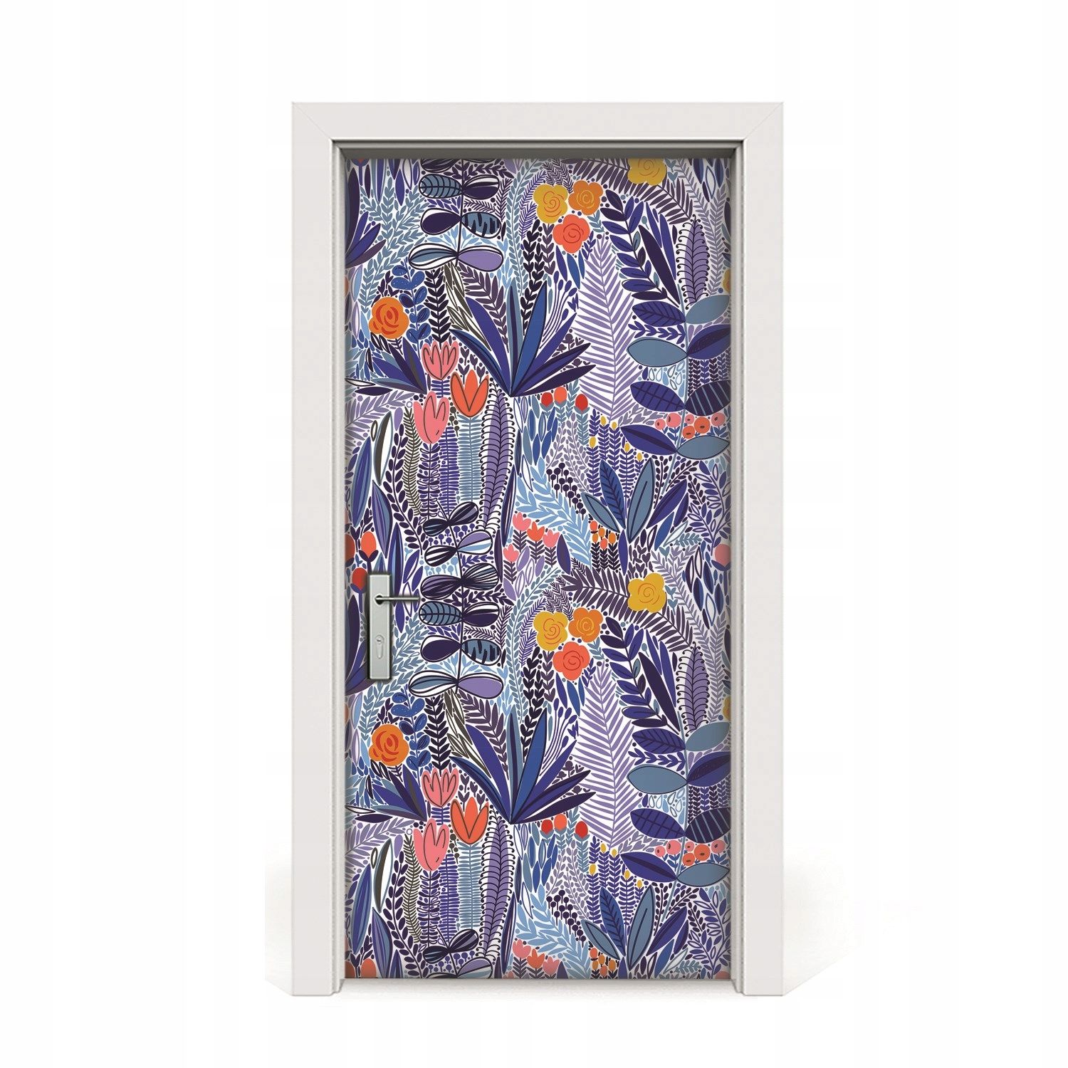  Photo wallpapers on the door banana leaves 95x205