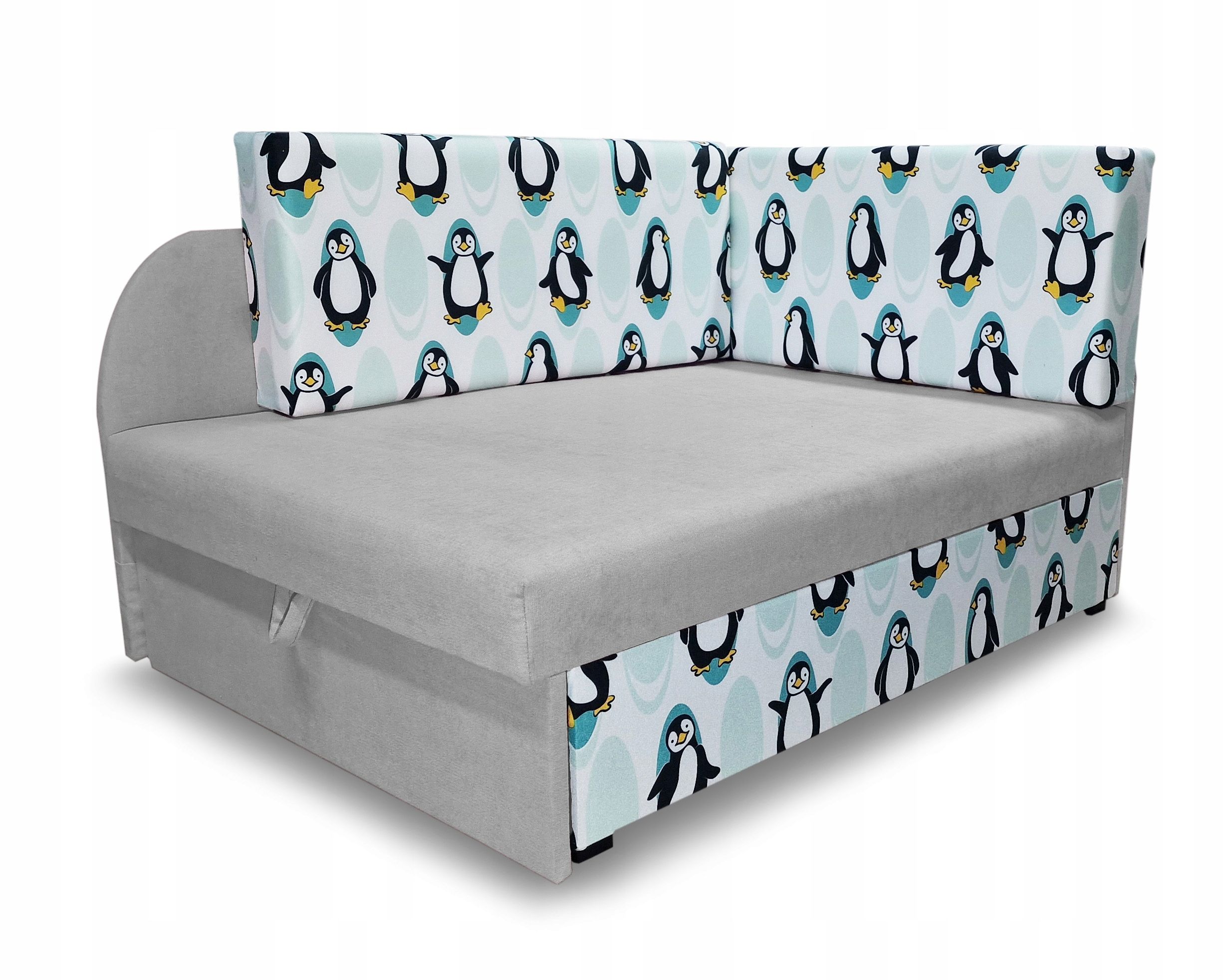  Children&#39;s bed angular - foldable with regulation length, corner winnie the pooh