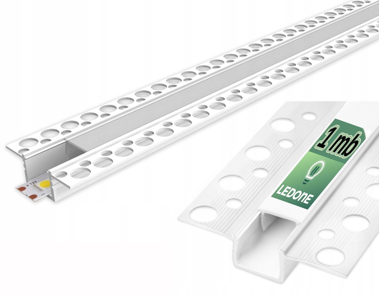  Abpusēja līmlente 9mm profiliem un lentes led 10mb