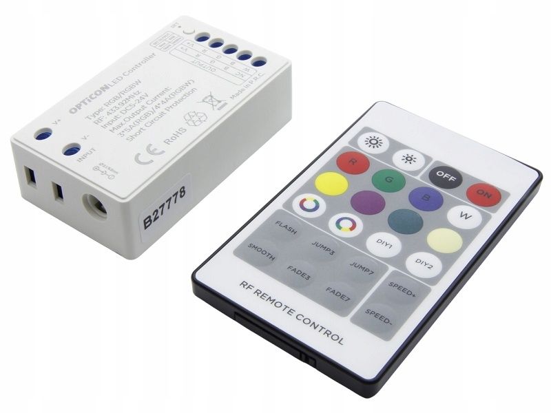  Radič milight miboxer stuhy led rgbw rgbcct fut045 15a 12v 24v