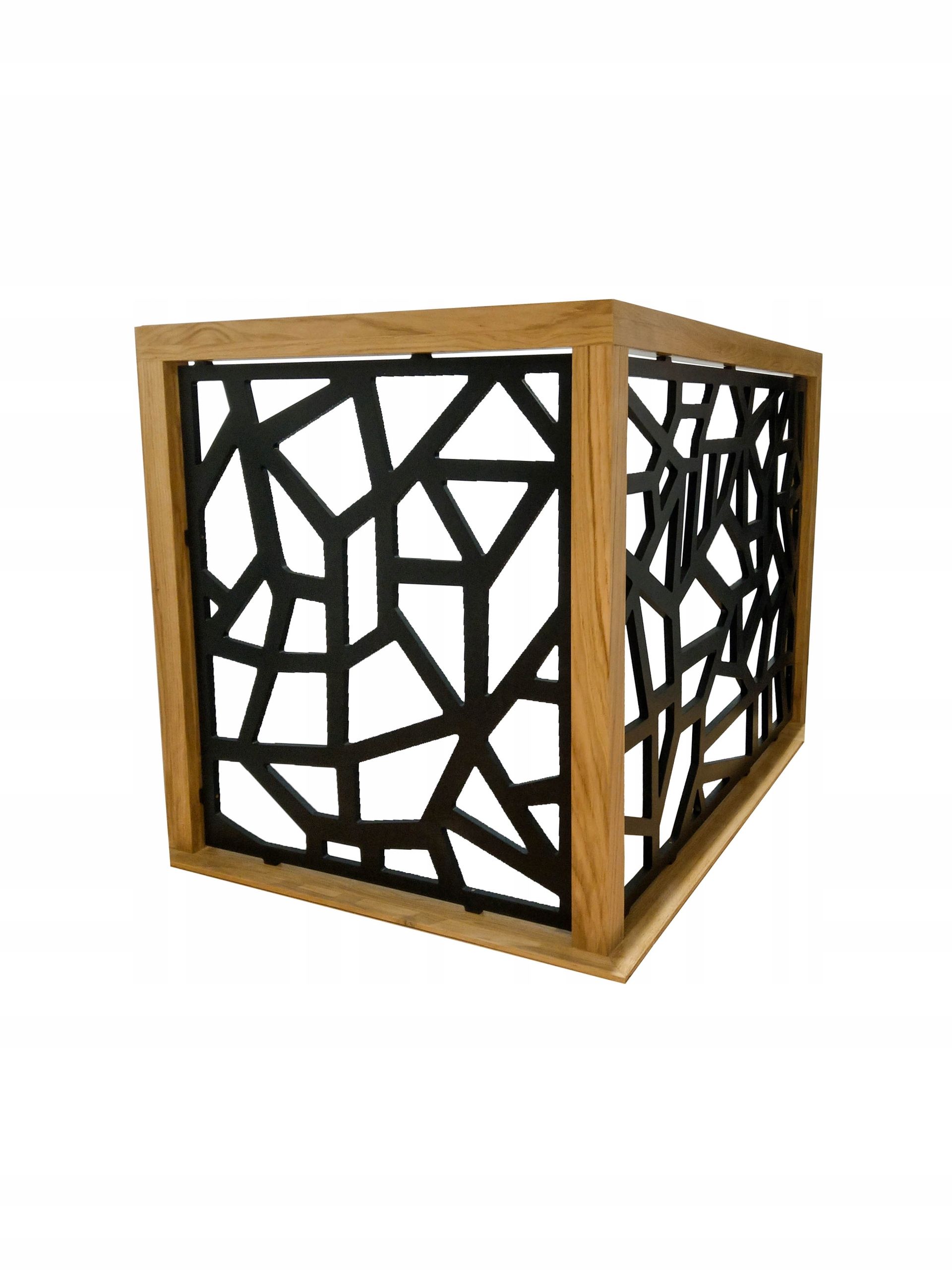  Ažuurne balustraad 22 mm - täitmine 1x1 m valge