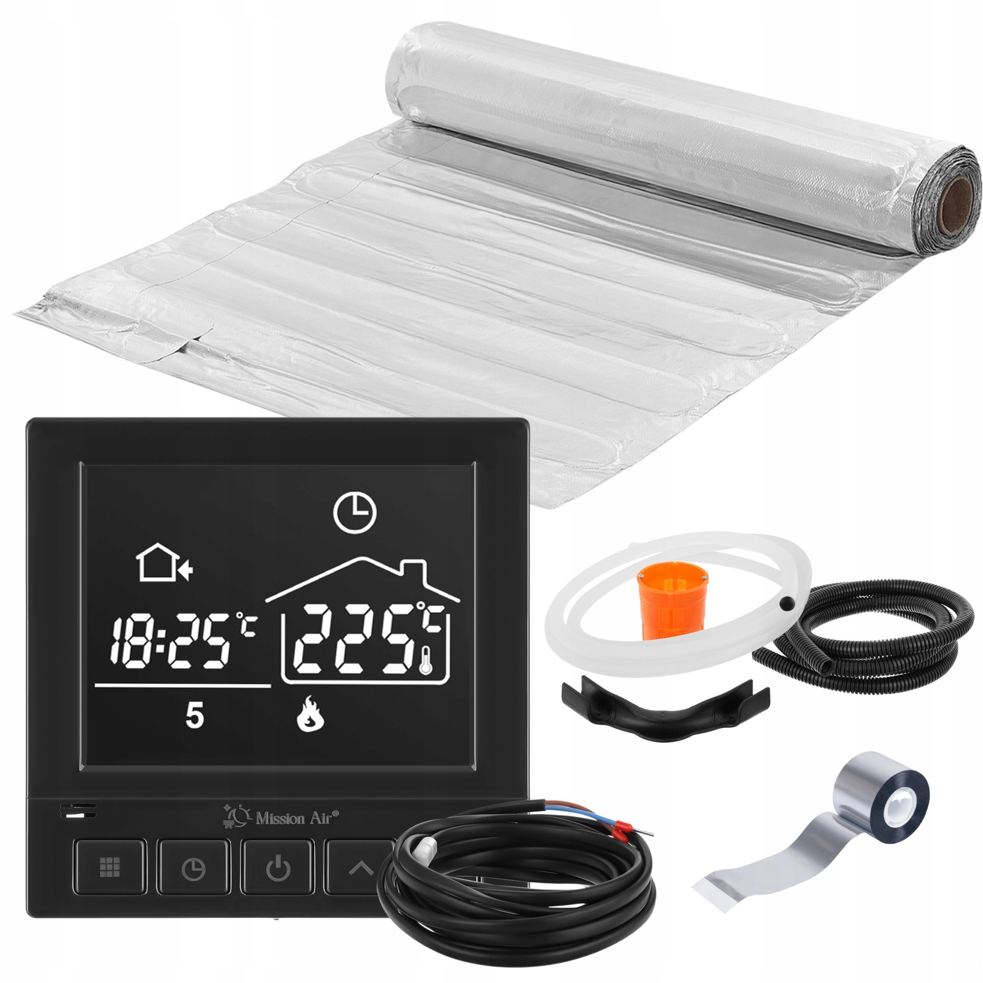  Komplekt soojenduspadi paneelide all mal-160w/m² 1,5m²