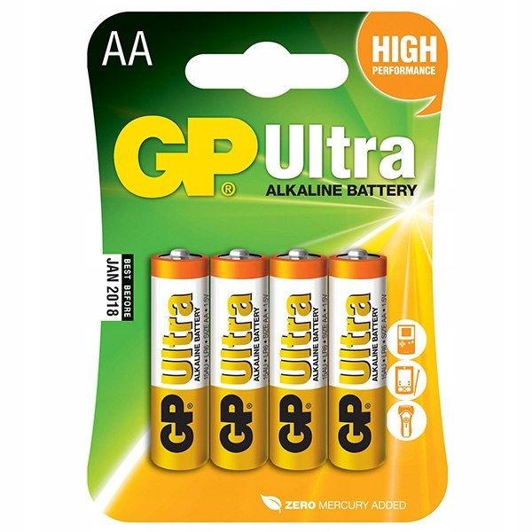  Šarminė baterija gp aa (r6) 2 kompiuterių.