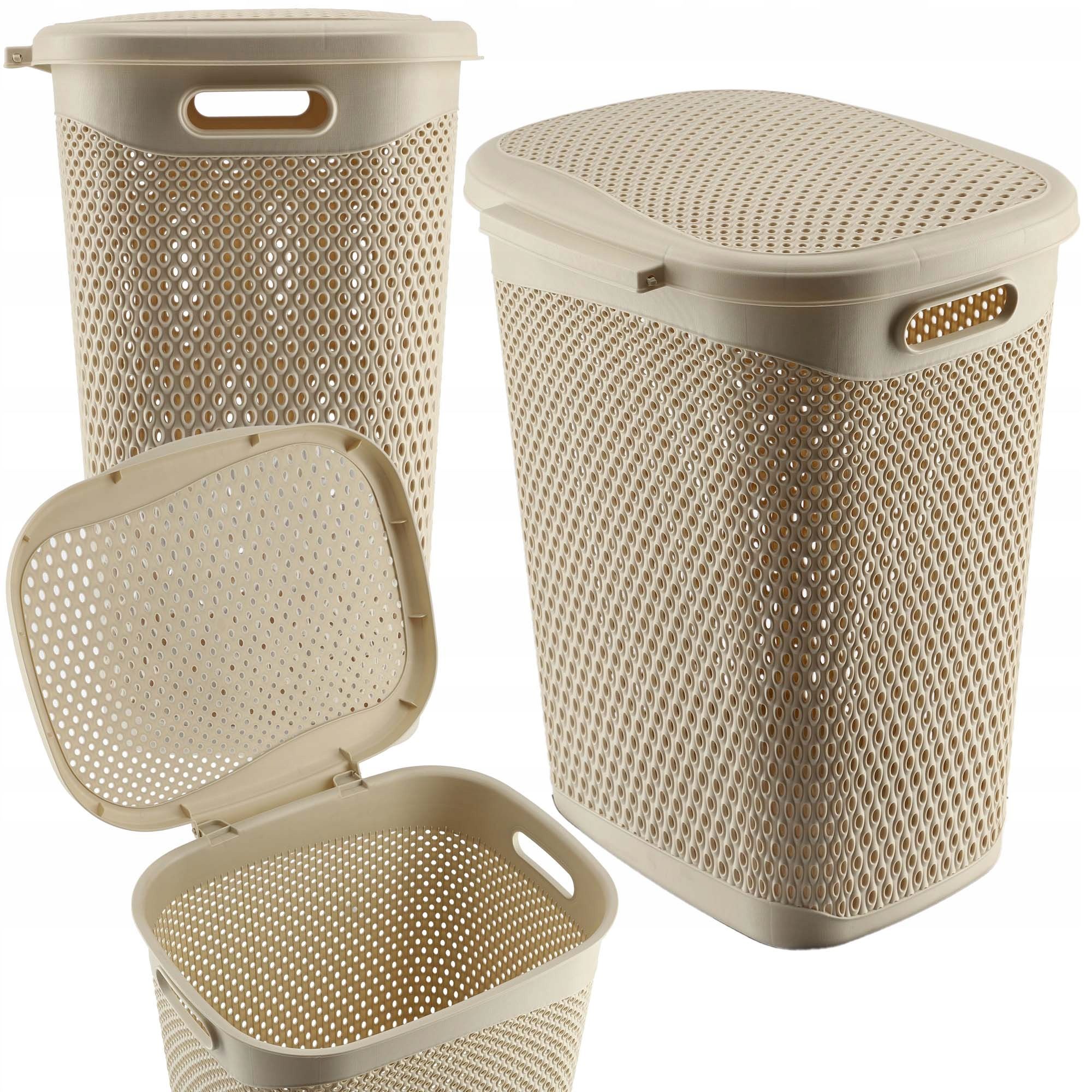  Flexible bag laundry basket universal miednica 42l green