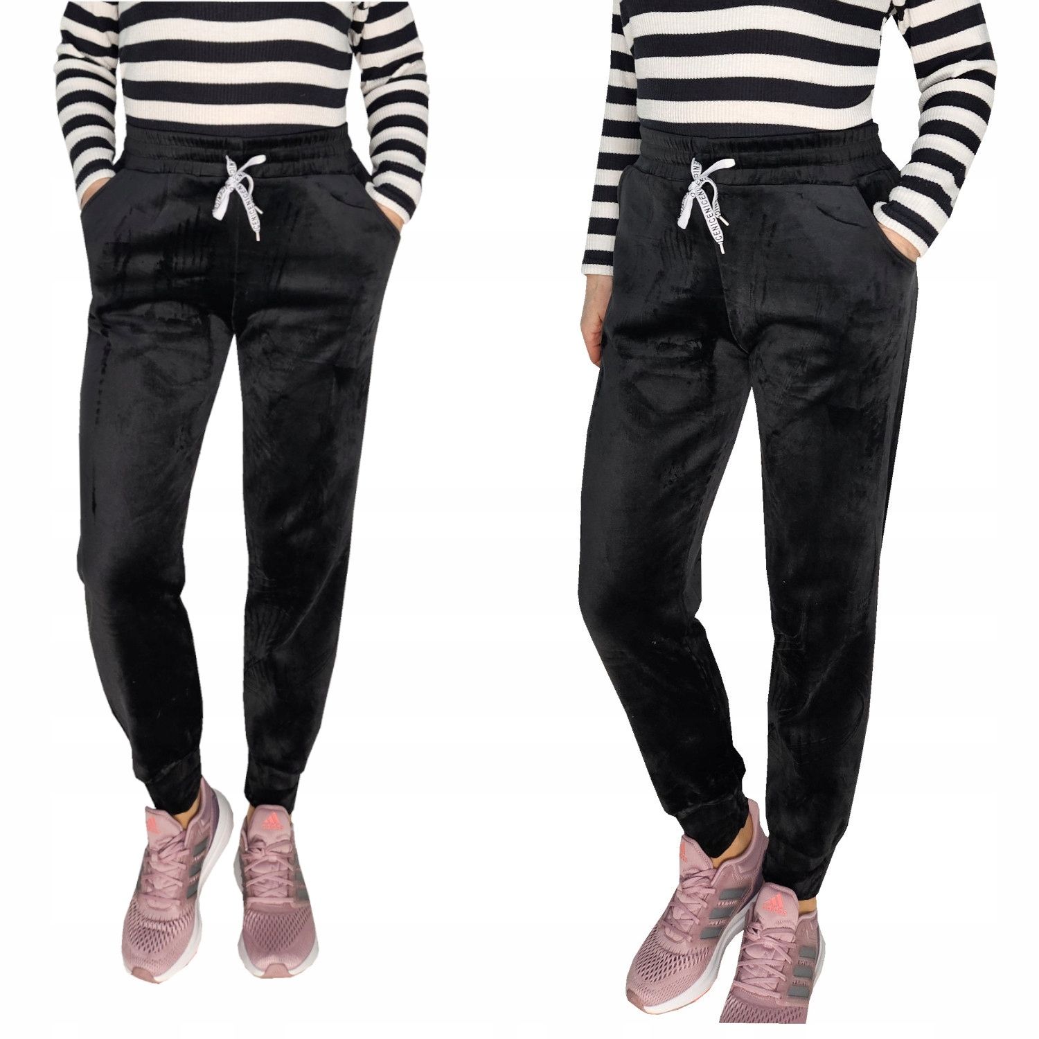  S/m hose velour trainings attraktion taschen pl-029 hell grün
