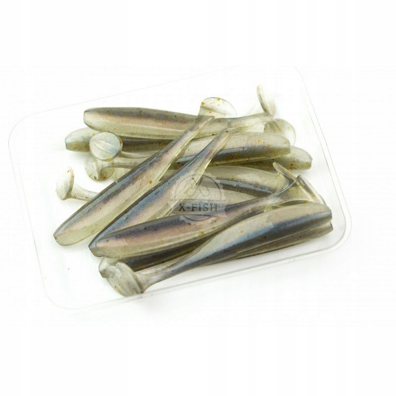  Keitech easy shiner 2" 416 silver flash minnow 12 tk..