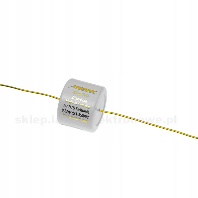  Kondensator mcap evo silvergold 0.047uf = 0,047uf, 47nf 650v mundorf