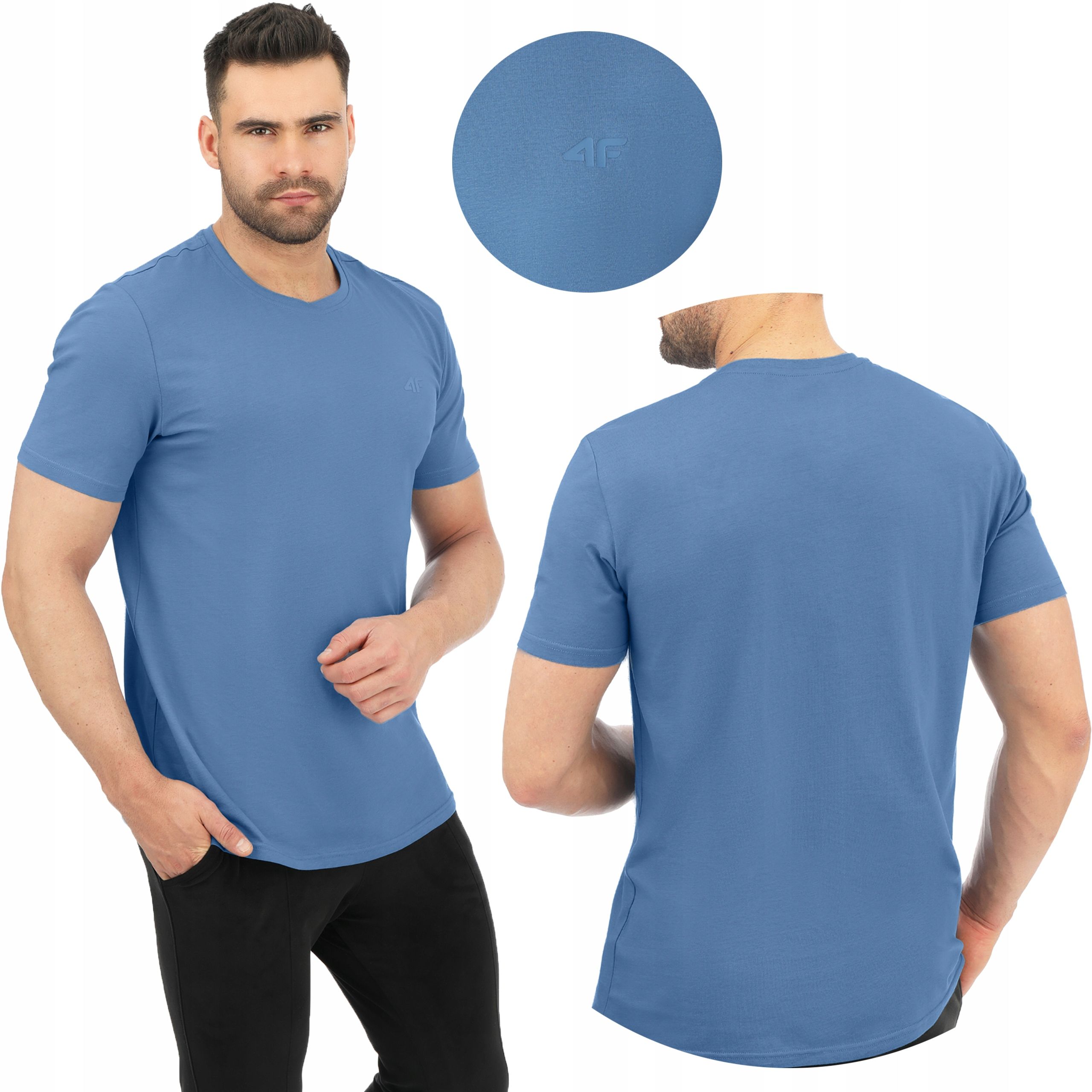  Men&#39;s t-shirts 4f cotton t-shirts sports xl ttshm2256 ss25