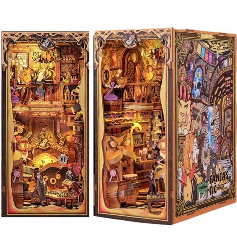  Miniatūra māja book nook vasara fejas dāvana diy