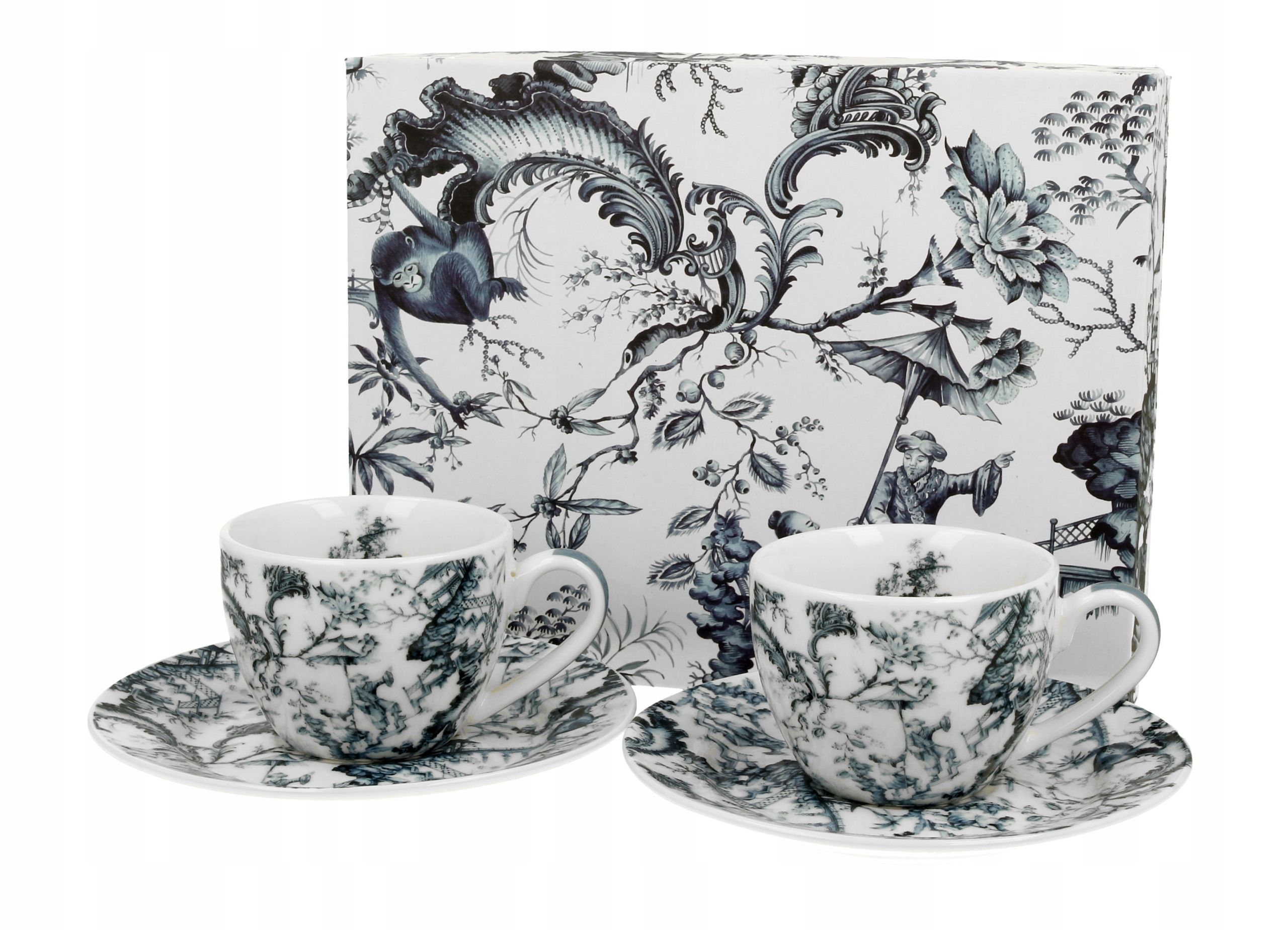  2 cups espresso with saucers safa