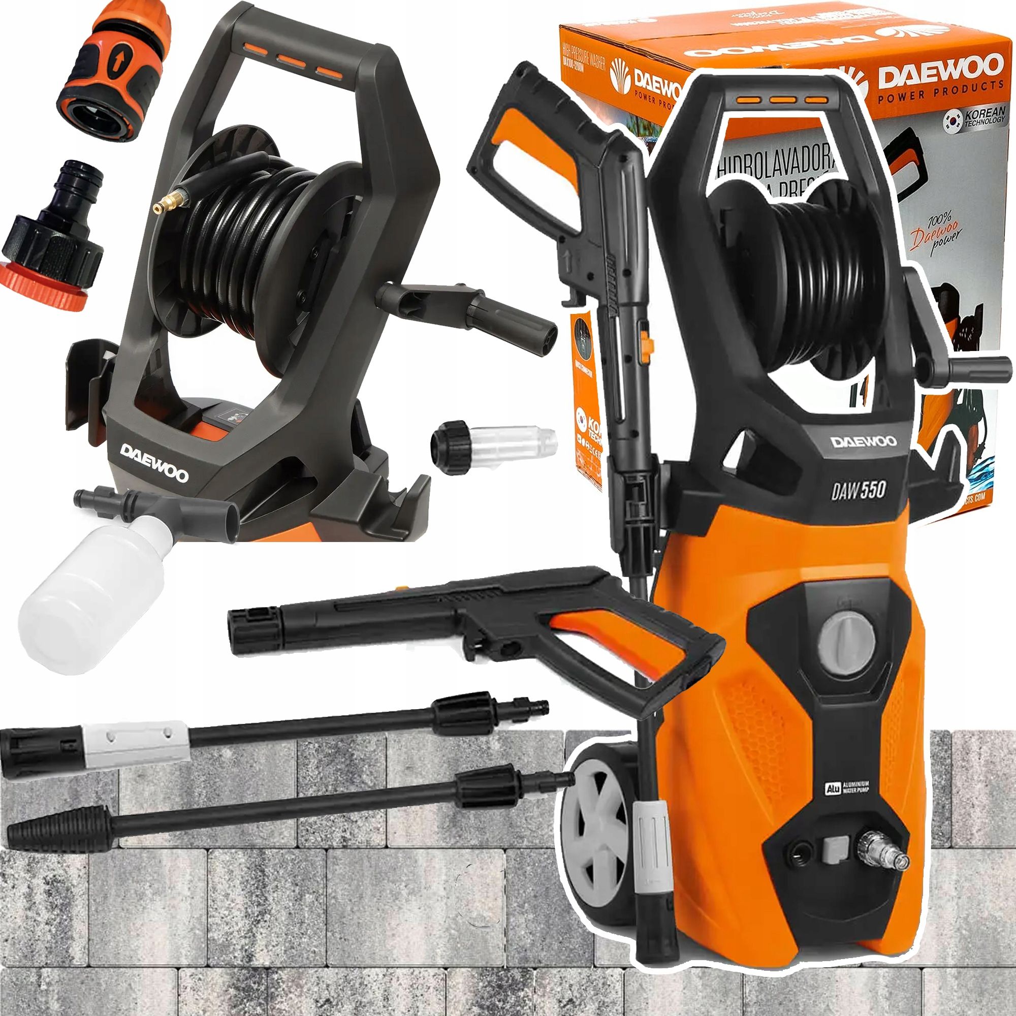  Aukšto slėgio plovykla 1800w 140 barų expert 3 gw daw 500 daewoo
