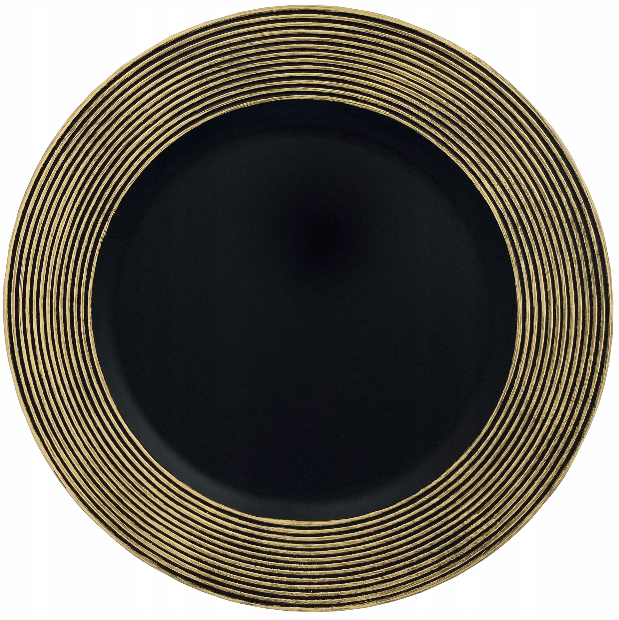 Decorative plate podstwka plastic under the plate gold o33 kp0647a