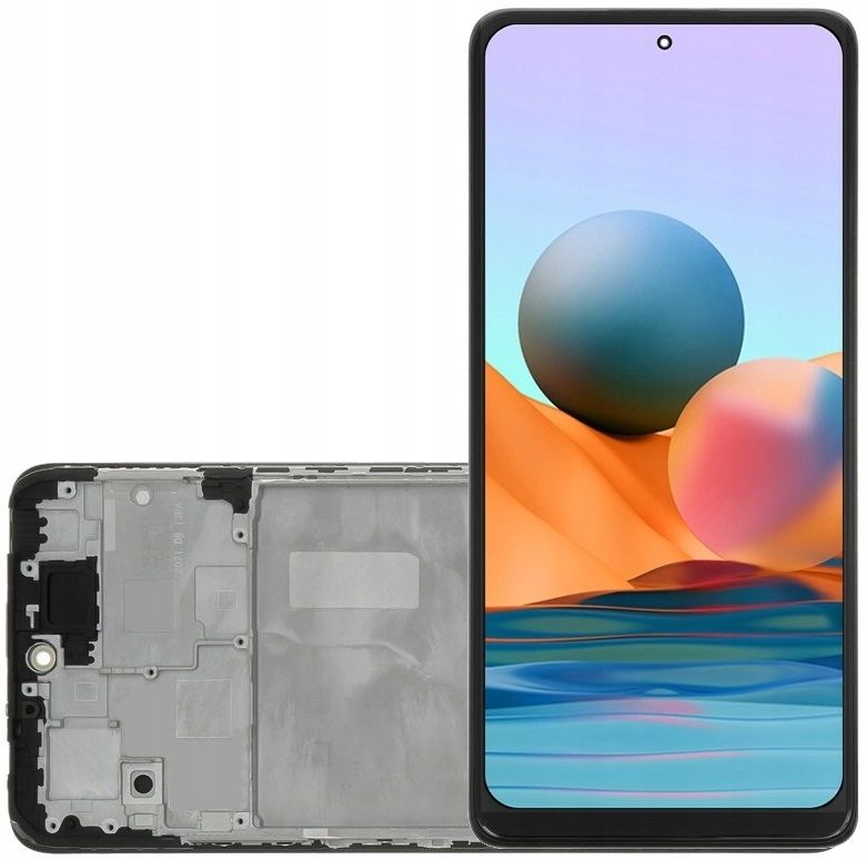  Xiaomi redmi note 10 pro lcd ekranas rėmelis inc