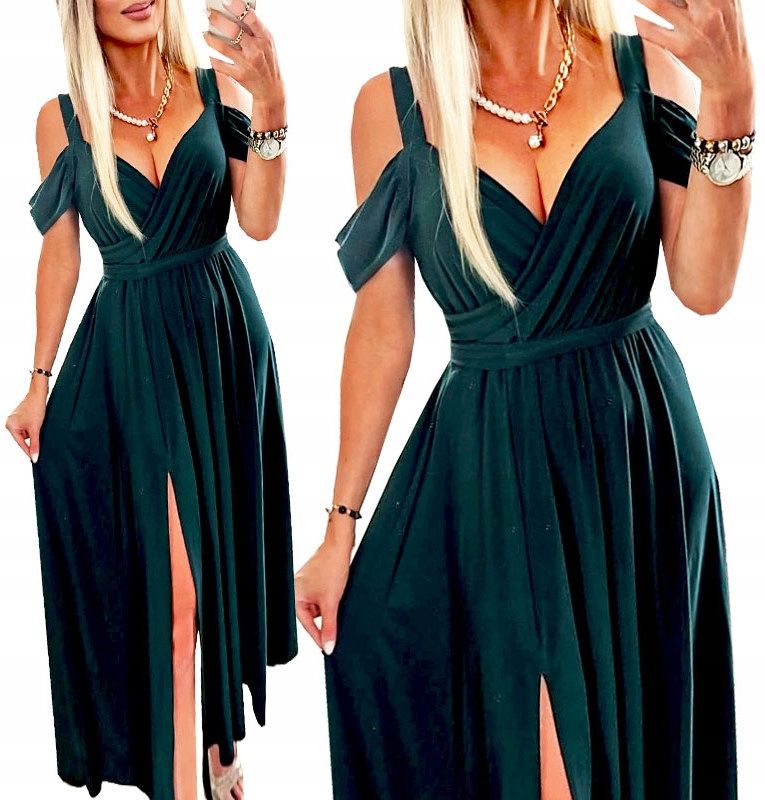  Šaty dlouho na svatby elegantní červená barva hladký maxi se štěrbinou