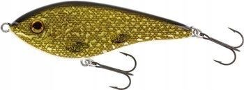  Vobleris westin swim jerk 10cm 34g - skęstantis - 3d rocky red
