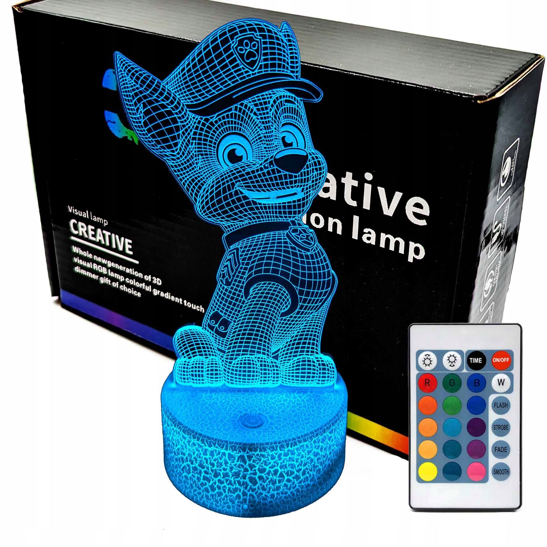  Noční světlo fortnite 3d lampy led