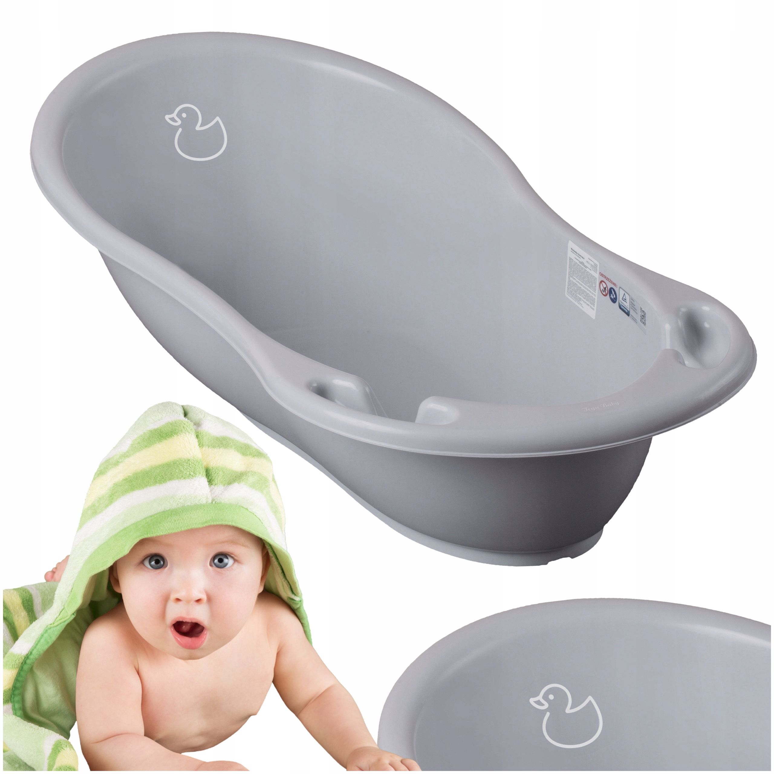  Badewanne für ein kind garnitur 2 in 1 tega badewanne groß + stehen - sammlung ente
