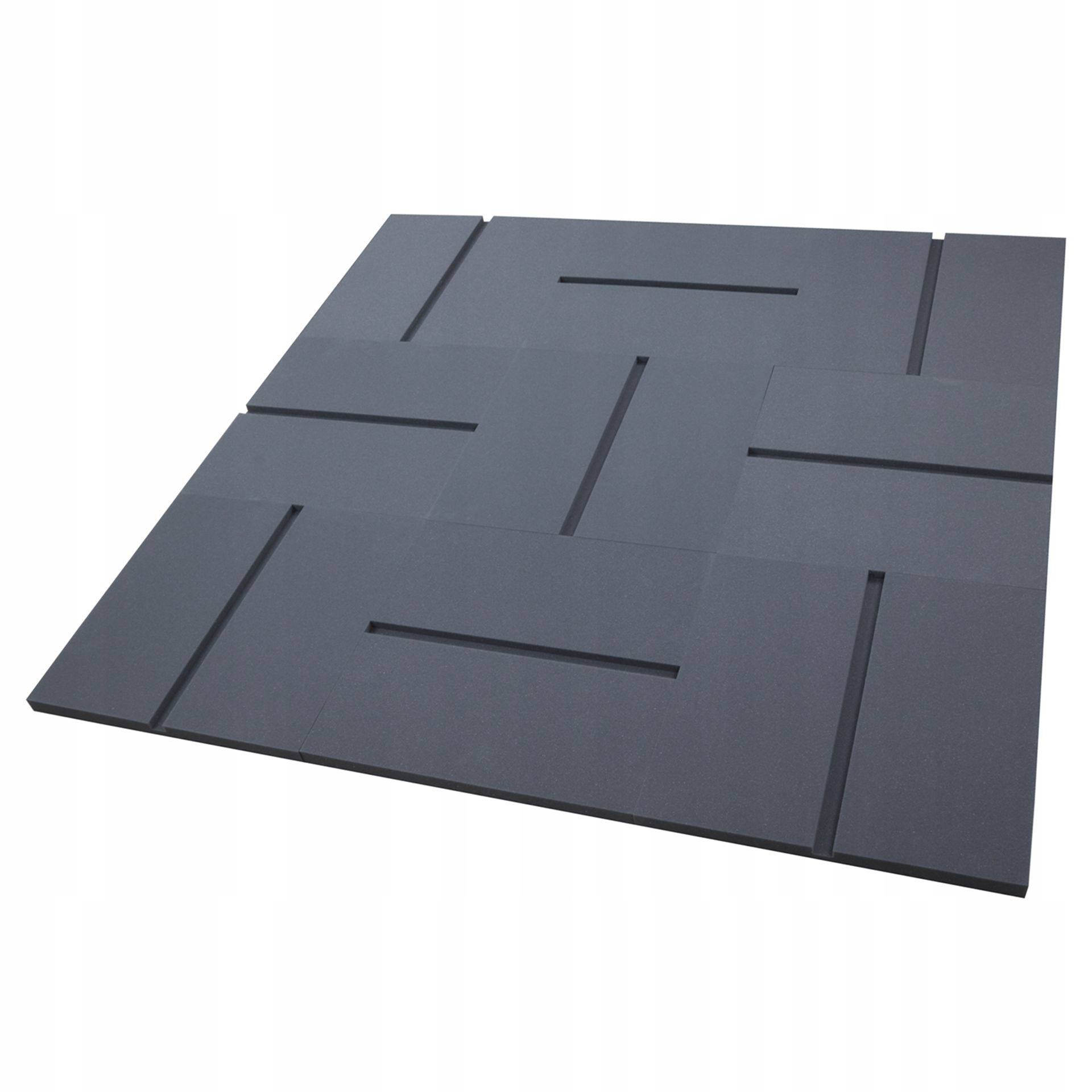  Akustinis porolonas garso izoliacijai pleištai 50x50x5cm prieškambario luboms