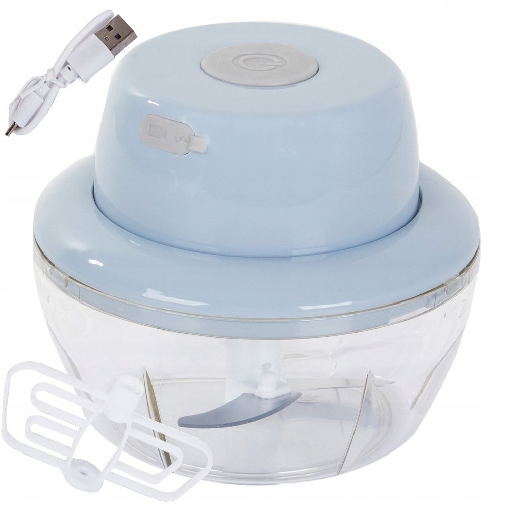  Chopper electric slicer for vegetables onion garlic big with mixer 1l