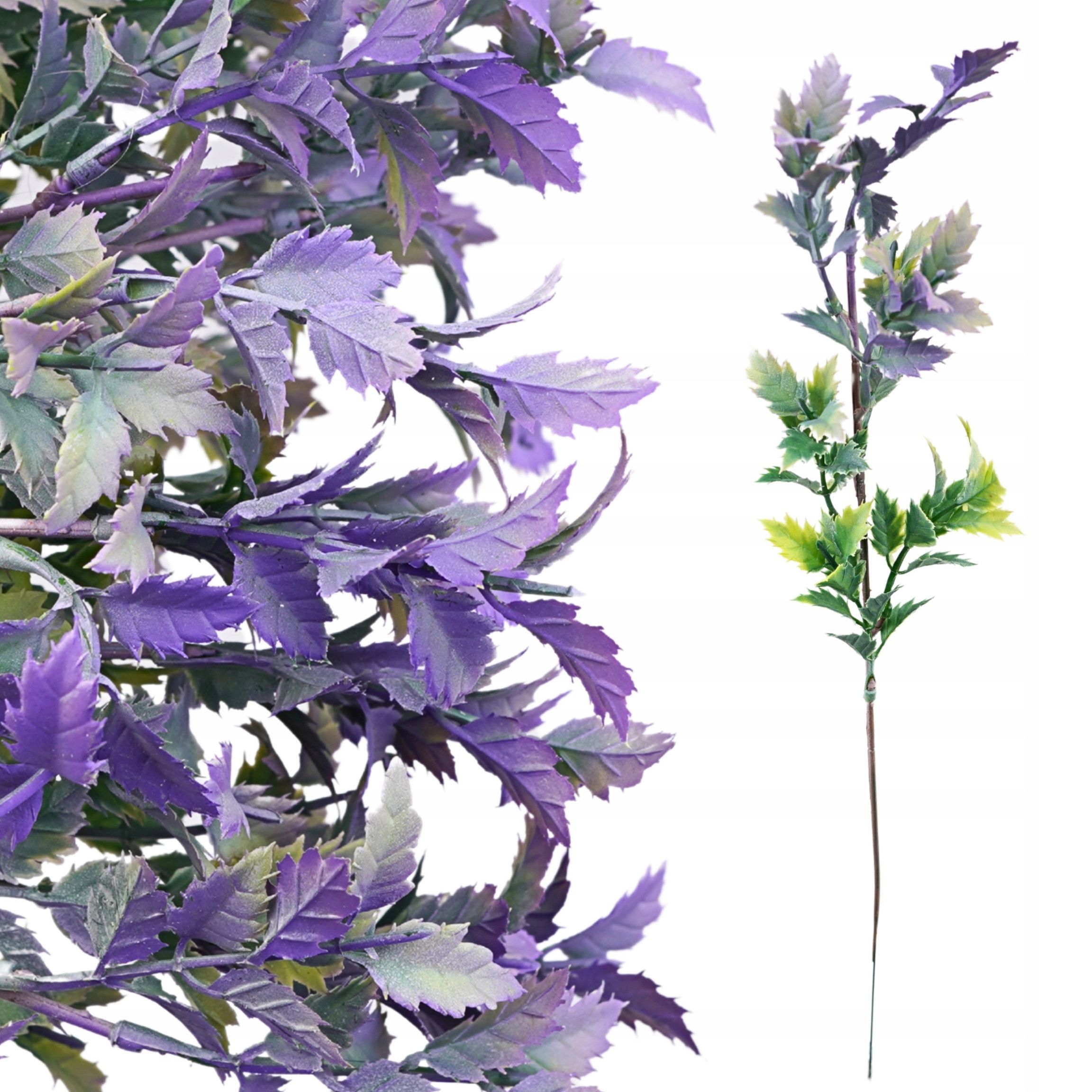  Dirbtinės gėlės gipsowka šakelė 32cm tanki violetinė priedas puokštėms