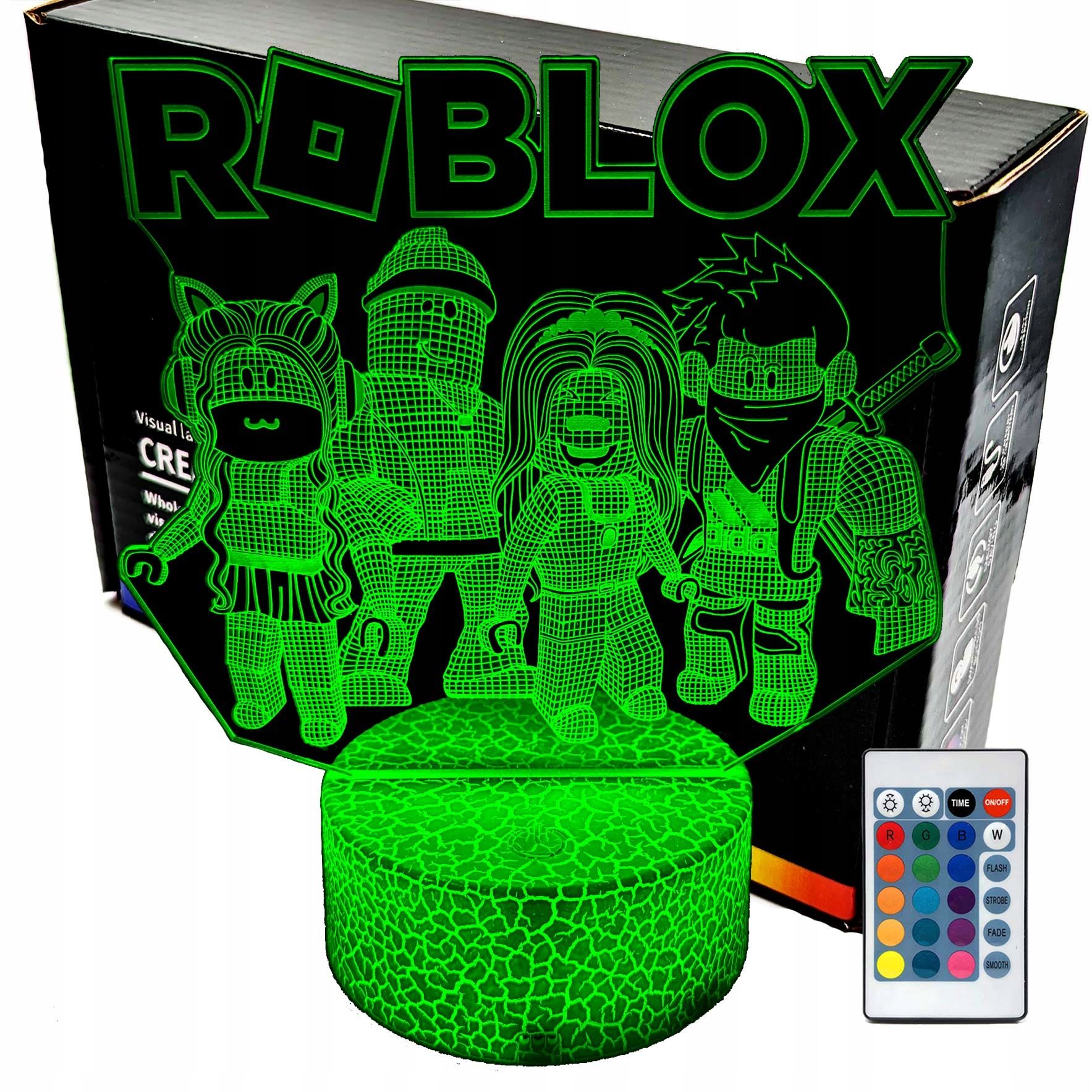  Noční světlo fortnite 3d lampy led