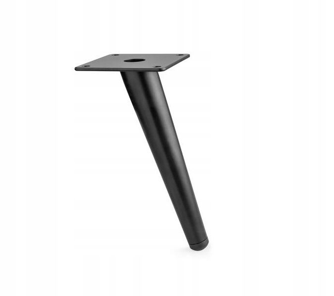  Noha noha nábytek černá barva mat klip rovně 15cm h-150 dn-709 p2