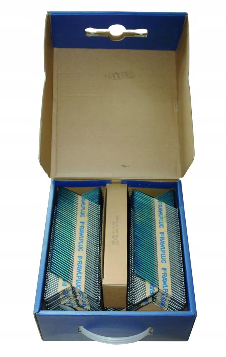  Naelad naelutajatele 2,8x63 mm - 3300 arvutid. ühendatud vahaga + 3x gaas
