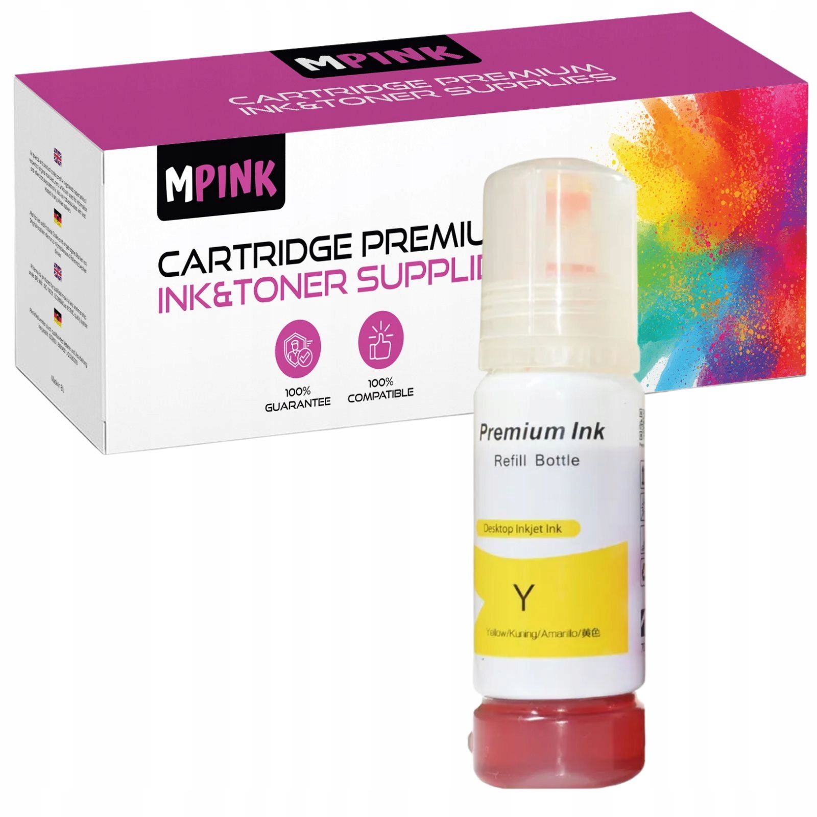  4xtusz printerite jaoks epson 103xl ecotank l1200 l3251 l5190 cmyk
