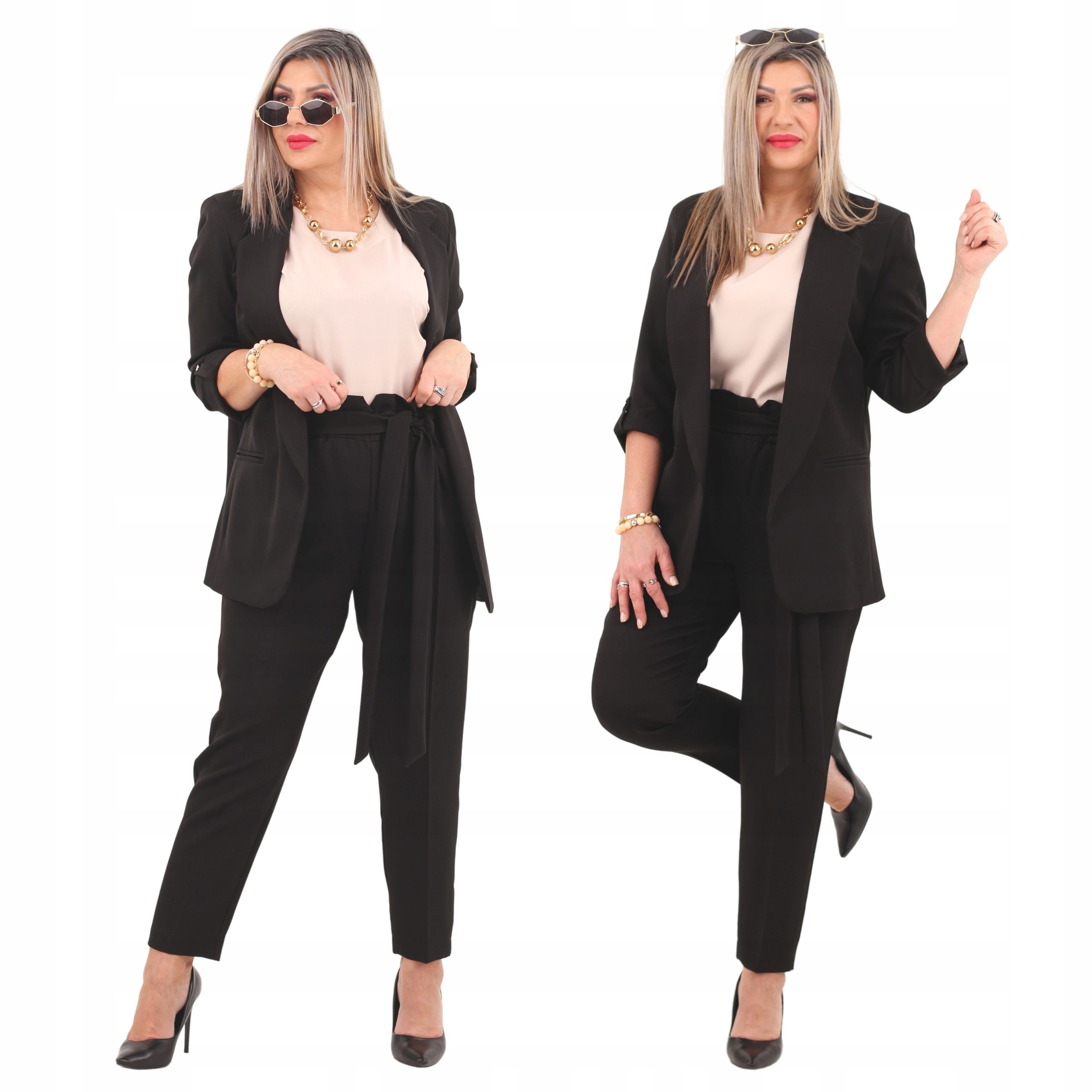  Elegant garnitur feminin jacke i hose polnischer hersteller groß größen