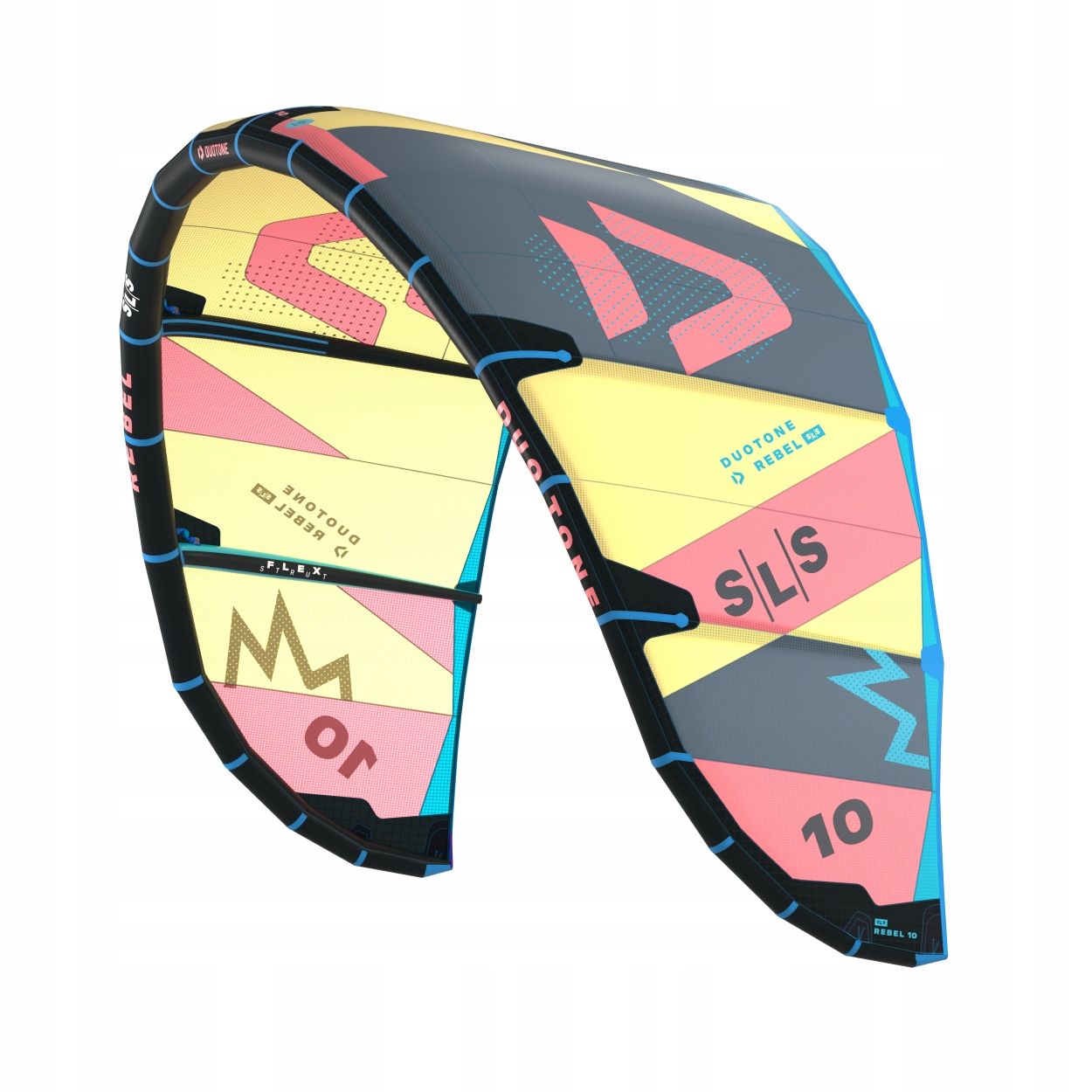  Šarkana duotone rebel d/lab 2025 grey / lime 9m