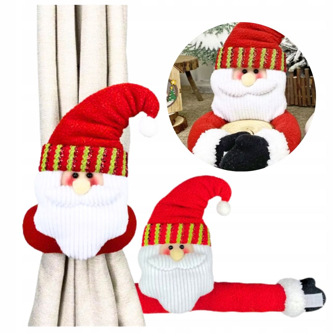  Spona vianoce spona na závesy klip svorka nočné závesy rolety výzdoba santa claus