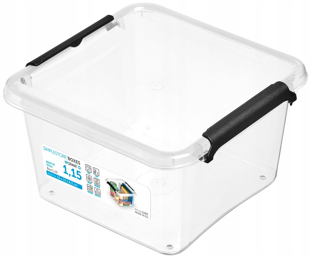  Dėžė plastikinė dėžė organaizeris moxom 4,5l