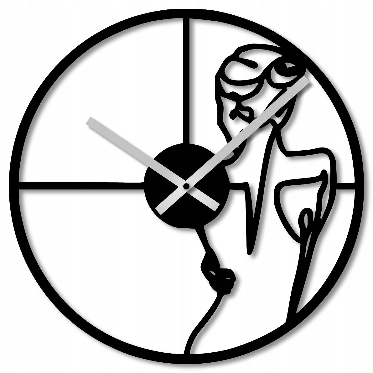  Wall clock 60 cm clock on the wall big clock openwork classic big numbers