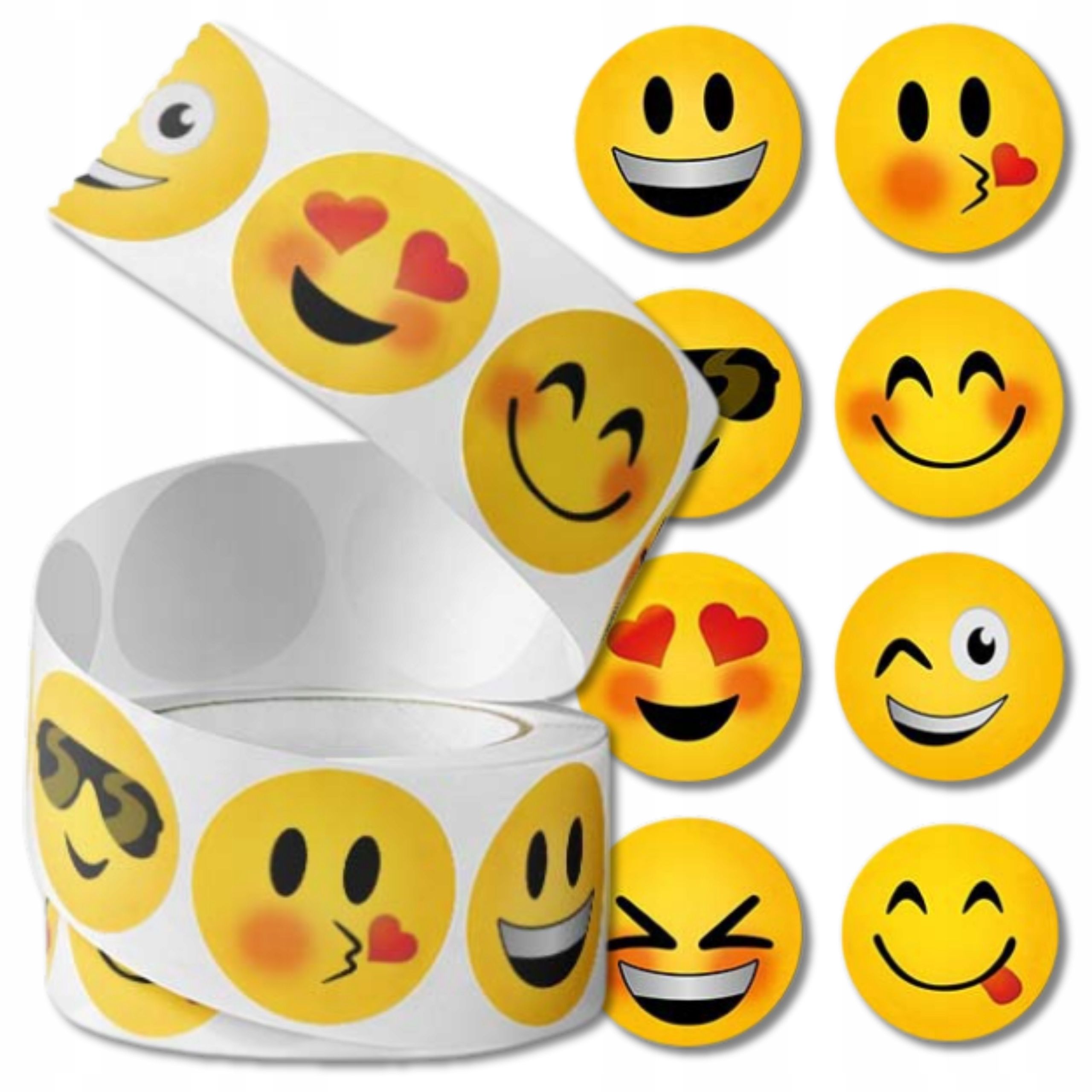  Stickers kapibara colorful kreskowkowe for children diy in a roll 300 pcs.