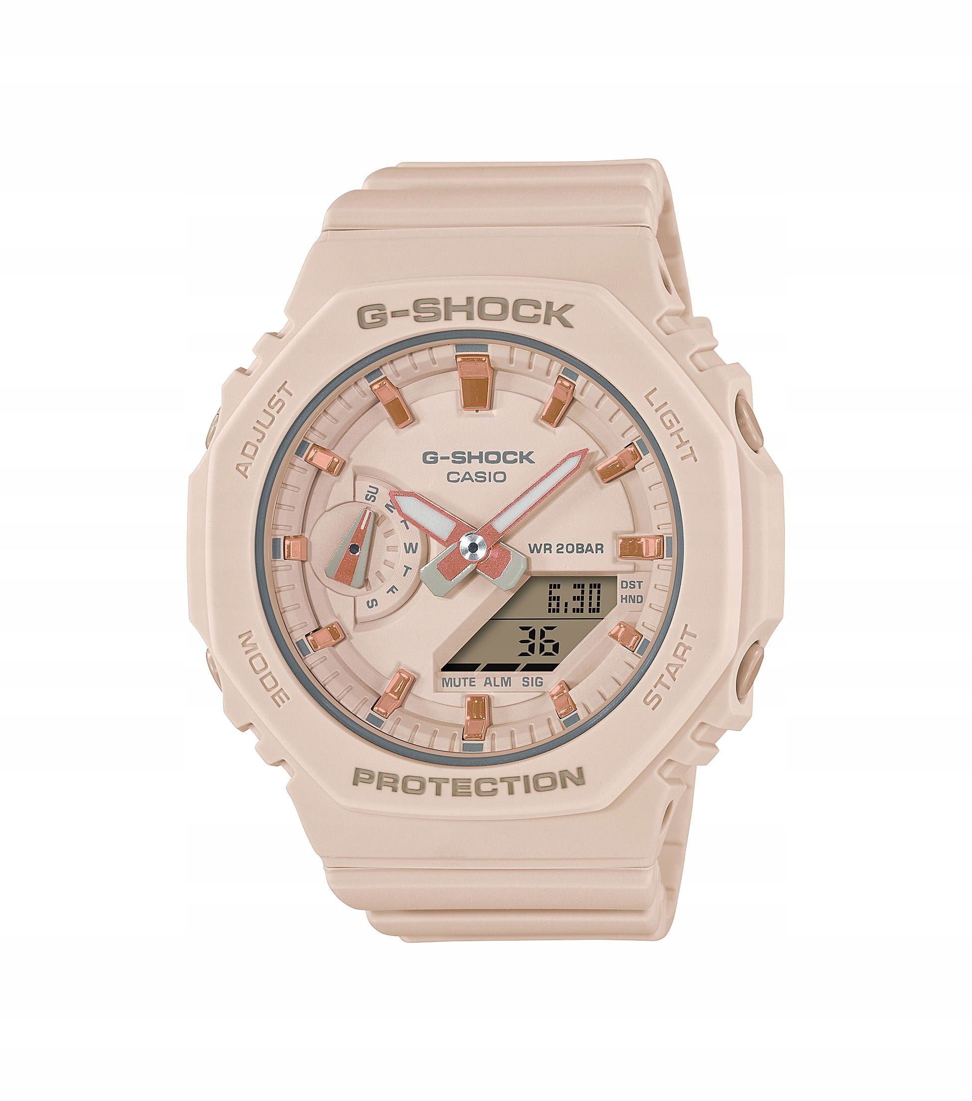  Casio women&#39;s watch gma-s2100ws-7aer