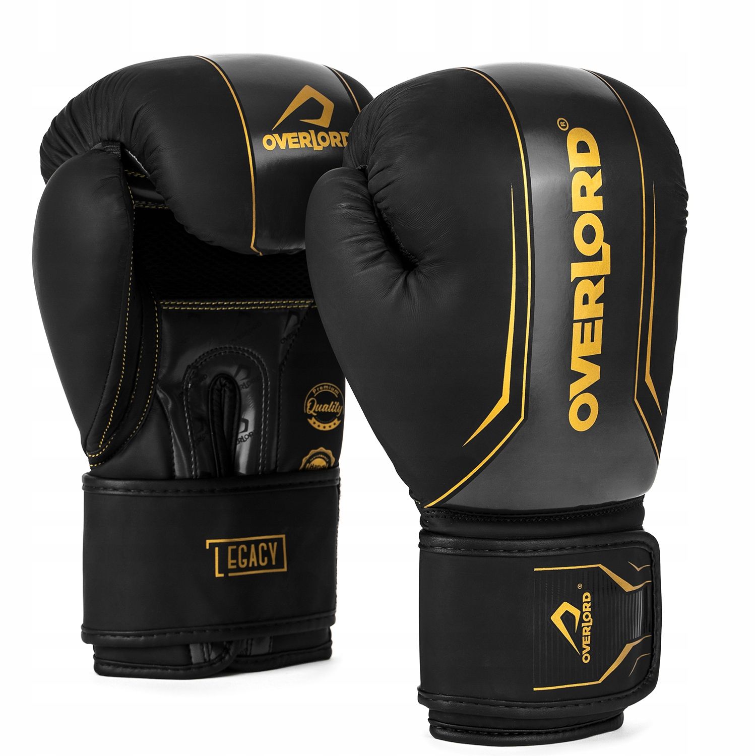  Overlord bokso pirštinės riven 14 oz skintex