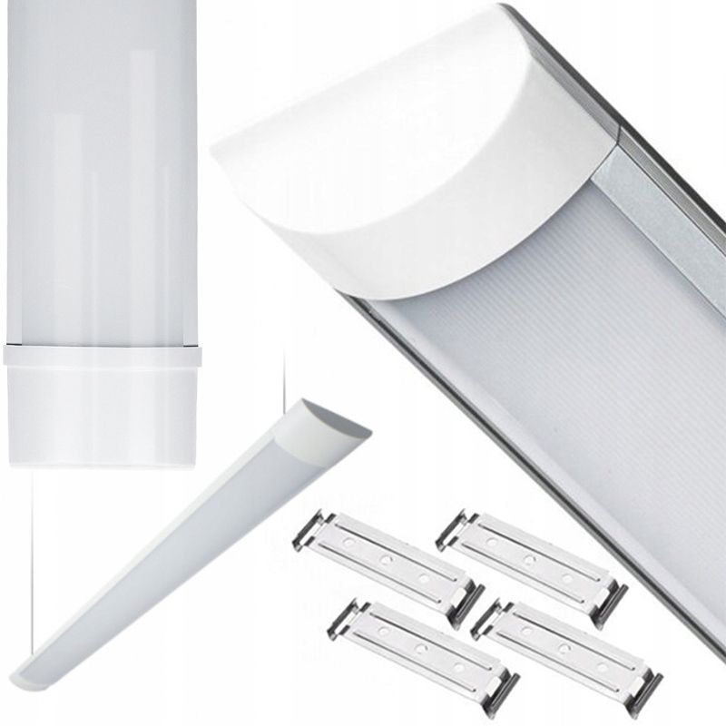  6x led lampa rāmis darbnīca hermētisks ūdensizturīgs rāmis tuba 120cm